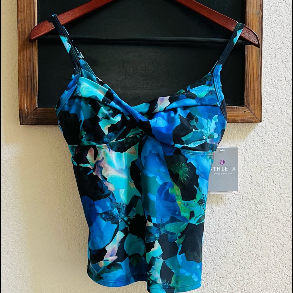Athleta Tankini Swim Top NWT